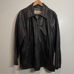 Wilson’s Leather Jacket Pelle Studio - Vintage - Large